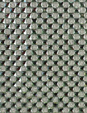 Glass and Rhinestone Sheet (15.75 inches wide x 9.5 inches long)